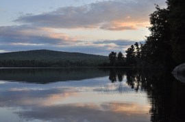 Reflections in lake 03.26.11