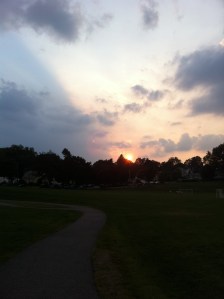 Robbins Park (Arlington) Sunset 5 09.14.11